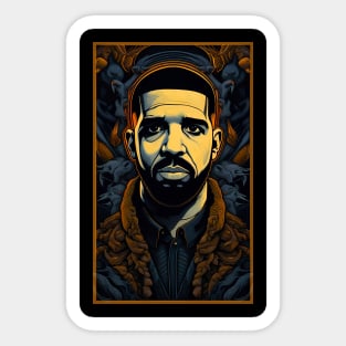 Drake Fantasy Music Art T-Shirt Sticker